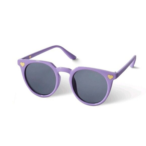 Stoney Clover Lane x Target purple heart sunglasses